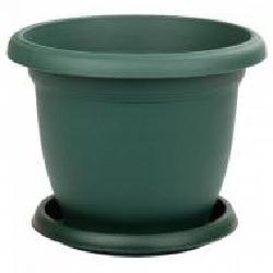 Горшок Serinova с поддоном VІLLA FLOWER №9 круглый 22 л зеленый (V509GREEN 11651) Горшок Serinova с поддоном VІLLA FLOWER №9 круглый 22 л зеленый (V509GREEN 11651)