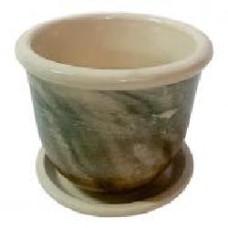 Горшок Бутон мрамор 0,3 л