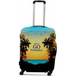 Чехол для чемодана Coverbag дайвинг Lets Go 0426 L