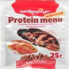 Корм Аквариус Protein menu 25 г 6111