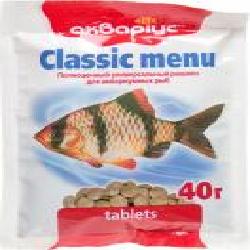 Корм Аквариус Classic menu 40 г 4945