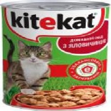 Корм Kitekat домашний обед с говядиной 400 г