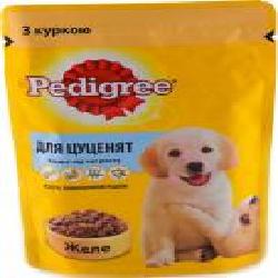 Корм для всех пород Pedigree с курицей и рисом в желе 100 г 7840 курица, рис 100 г