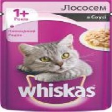 Корм Whiskas с лососем в соусе 100 г