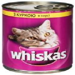 Корм Whiskas с курицей в соусе 400 г