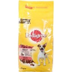 Корм Pedigree с говядиной и овощами 2 кг 7874