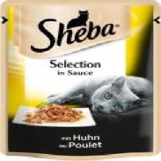 Корм Sheba Selection in Sauce с курицей в соусе 85 г