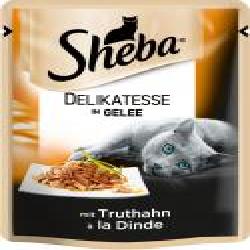 Корм Sheba Delikatesse in Gelee с индейкой в желе 85 г