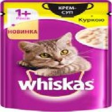 Корм Whiskas крем-суп с курицей 85 г