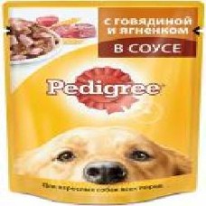 Консерва Pedigree для собак 100 г с говядиной и ягненком