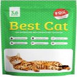 Наполнитель для кошачьего туалета Best Cat Green Apple 3,6 л