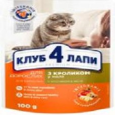 Корм Club 4 Paws Premium с кроликом в желе 100 г