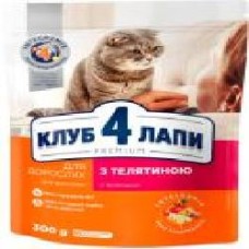 Корм Club 4 Paws Premium с телятиной 300 г