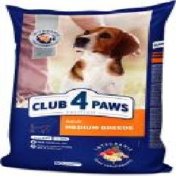 Корм Club 4 Paws Premium для собак средних пород 14 кг