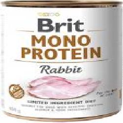 Консерва Brit Care Mono Protein с кроликом, для собак, 400г,