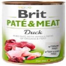 Консерва Brit Care Pate & Meat с уткой, 400г, для собак