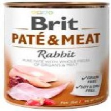 Консерва Brit Care Pate & Meat с кроликом, 400г, для собак