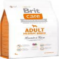 Корм Brit Care Adult Medium Breed для собак средних пород с ягнятиной и рисом, 3кг, 132710