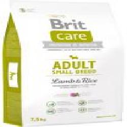 Корм Brit Care Adult Small Breed с ягнятиной и рисом 7,5 кг 132706