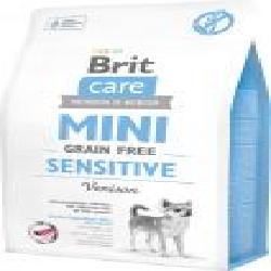 Корм Brit Care Sensitive Grain Free для собак мелких пород с олениной, 2кг, 170776