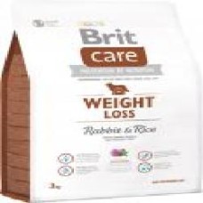 Корм Brit Care Weight Loss для собак с избыточным весом тела с кроликом и рисом, 3 кг, 132737