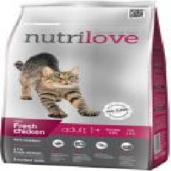 Корм NutriLove Adult с курицей 1,5 кг