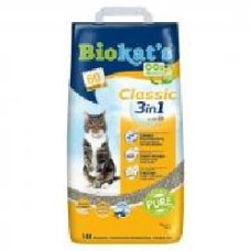 Наполнитель Biokat's для кошачьего туалета Classic 3in1, 18 л