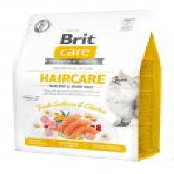 Корм Brit Care GF Haircare курица и лосось 171306 2 кг