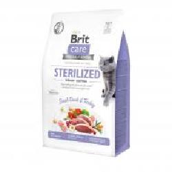 Корм Brit Care Sterilized Weight Control утка и индейка 171295 400 г