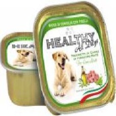 Корм Healthy All days паштет кролик и горох 150 г