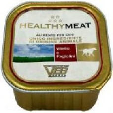 Корм Healthy Meat паштет монопротеин телятина и фасоль 150 г