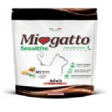 Корм сухой Morando MioGatto Sensitive (монопротеиновый) для котов, лосось 400 г