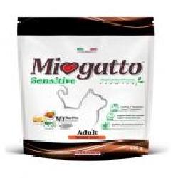 Корм сухой Morando MioGatto Sensitive (монопротеиновый) для котов, индейка 400 г