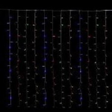 Электрогирлянда-штора Феєрія разноцветная 123 встроенный светодиод (LED) 225 ламп 1,5 м