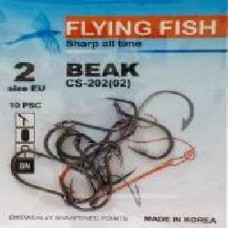 Крючок Flying Fish Beak №2 10 шт. CS-202(02)