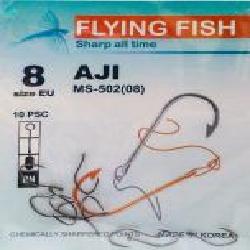 Крючок Flying Fish Aji №8 10 шт. MS-502(08)