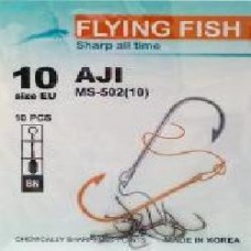 Крючок Flying Fish Aji №10 10 шт. MS-502(10)