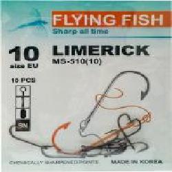 Крючок Flying Fish Limerick №10 10 шт. MS-510(10)