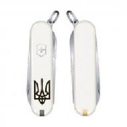 Нож швейцарский Victorinox Classic Sd Ukraine Тризуб 0.6223.7R2.TP148