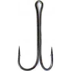 Крючок двойной Basic Double Hook DH8100 №8/0 6 шт. с длинным цевьем