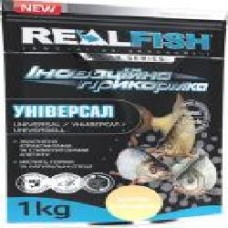 Прикормка RealFish 1000 г карамель универсал