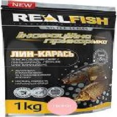 Прикормка RealFish 1000 г Творог Линь-Карась