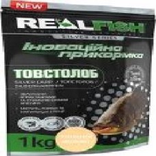 Прикормка RealFish 1000 г топлёное Молоко толстолобик