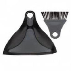 Совок + щетка Pop Flexi Dustpan And Brush Black Summit