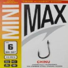 Крючок MiniMax Chinu №6 10 шт. SW007-6