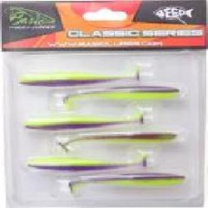 Приманка рыболовная Basic Lures 750 мм 6 шт. White Bait 4,0