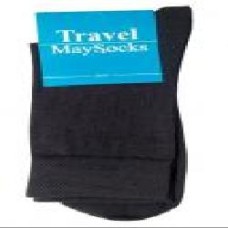 Носки Travel MaySocks Ч-110203-27 классика basic черный р.43-45