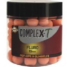 Плавающие бойлы Pop-Up Dynamite Baits FLUORO & DUMBELLS 100 г CompleX-T DY1098