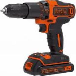 Шуруповерт аккумуляторный Black+Decker BDCHD18KB