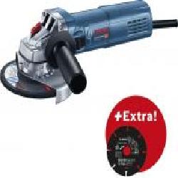 Болгарка (угловая шлифмашина) Bosch Professional GWS 9-125 S 0601396123 + твердосплавный отрезной диск «Multiwheel'